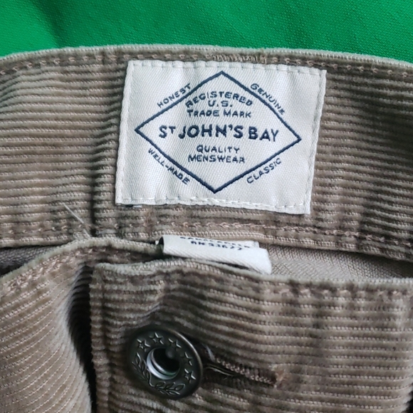 St. Johns Bay Corduroy Pants - Picture 3 of 3